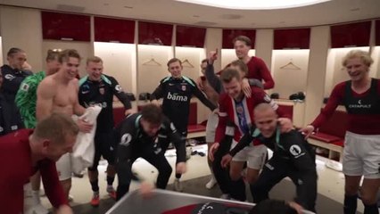 Norway celebrate potential World Cup qualification-sealing victory