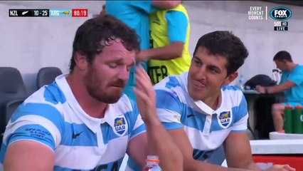 ¡El minuto más feliz de Los Pumas!