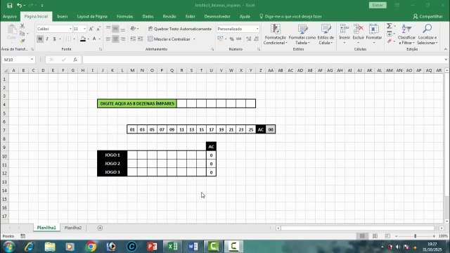 Dica Lotofácil Com Redução Das Dezenas Ímpares Para 8 Em 3 Jogos