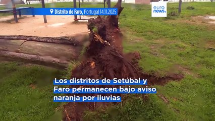 La tormenta Claudia continúa causando estragos en Portugal: Más de 2.000 incidentes