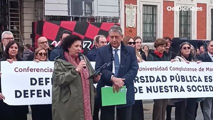 Los decanos de la Complutense, contra Ayuso- "Defender la universidad pública es defender el futuro"