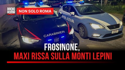 Frosinone, maxi rissa sulla Monti Lepini: alla base regolamento di conti per una donna maltrattata