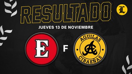 Resumen: Águilas Cibaeñas Vs. Leones del Escogido Serie Regular (13/11/2025)