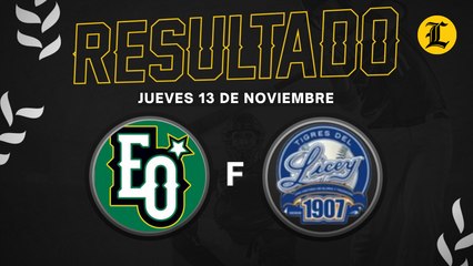 Resumen: Estrellas Orientales VS Tigres del Licey; Serie Regular 2025 (13/11/2025).