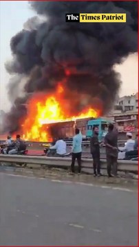 Pune Horror: Truck Brake Failure Triggers Massive Pile-Up, 9 Dead, 20 Injured — Car Burned Alive