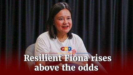 Born with a skin disorder, Fiona rises above the odds