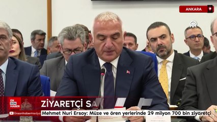 Mehmet Nuri Ersoy: Müze ve ören yerlerinde 29 milyon 700 bin ziyaretçi