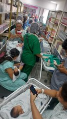 Incêndio no César Cals: vídeo mostra bebês em incubadoras dentro de loja de eletrônicos