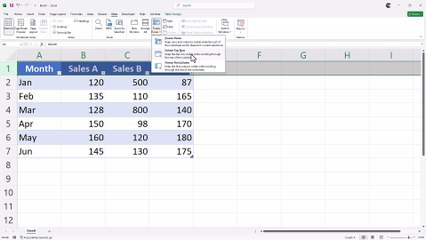Microsoft Excel 50 Freezing and Unfreezing Panes
