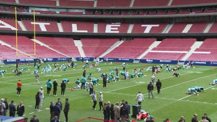 Miami Dolphins prepara el partido del domingo frente a Washington Commanders