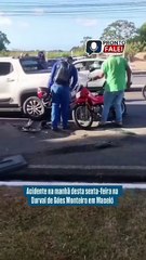 Engavetamento com cinco veículos causa lentidão na Av. Durval de Góes Monteiro, em Maceió