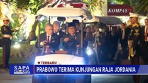 Terbaru! Momen Presiden Prabowo Sopiri Raja Yordania Saat Akan Makan Malam di Istana