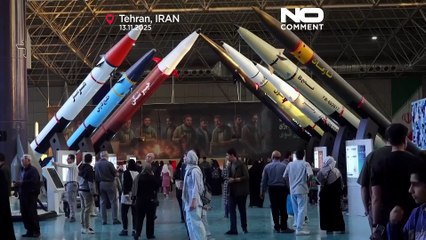 ایران پس از جنگ با اسرائیل نخستین‌بار موشک‌های بالستیک و پهپادها رونمایی کرد