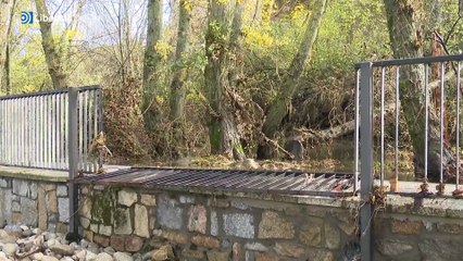 El temporal deja dos personas desalojadas y tres carreteras cortadas en Barco de Ávila