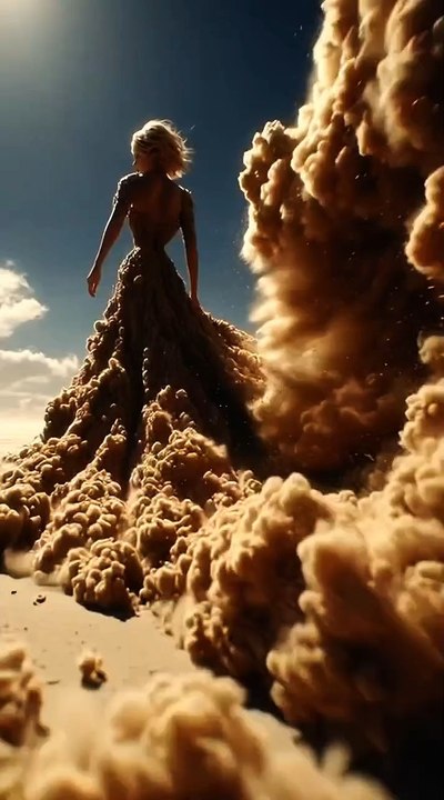 Danse avec la tempête Elle tourne .le désert 🏜  tremble le sable l’obeit