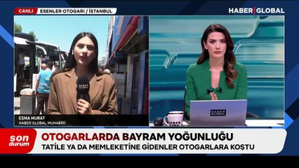 Otogarlarda bayram yoğunluğu yaşanıyor