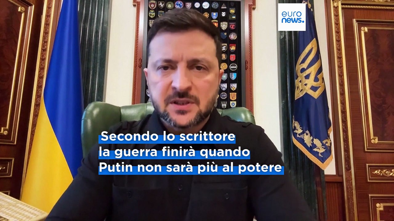 Glukhovsky: "La guerra in Ucraina finirà quando Putin non sarà più al potere"
