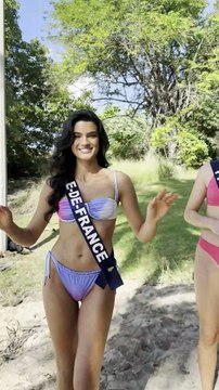 Coulisses du shooting des Miss régionales en maillot de bain, avant Miss France 2026.