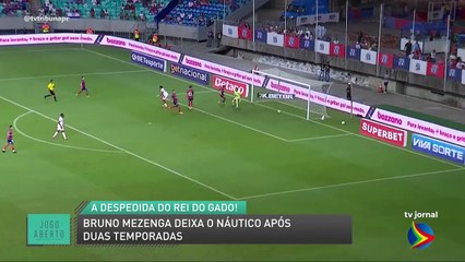 Bruno Mezenga deixa o Náutico após duas temporadas