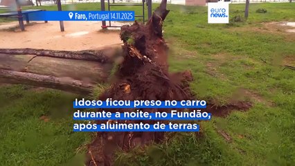 Depressão Cláudia continua a fazer estragos em Portugal: mais de duas mil ocorrências