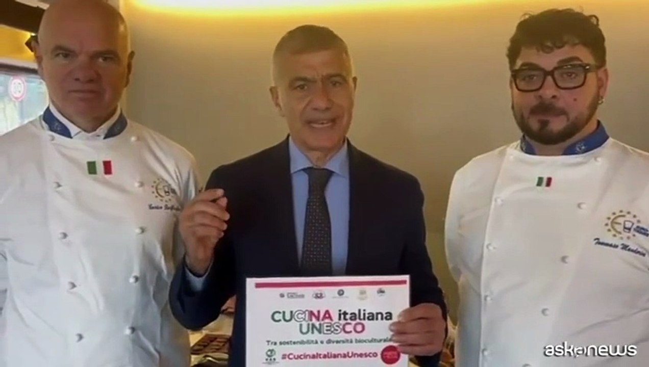 Pecoraro Scanio e Derflingher: petizione per #cucinaitalianaUnesco