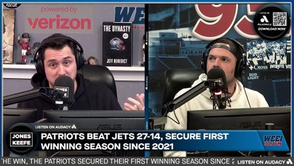 Jones & Keefe: It may not look it statistically, but Drake Maye once again played at an MVP-level against the Jets