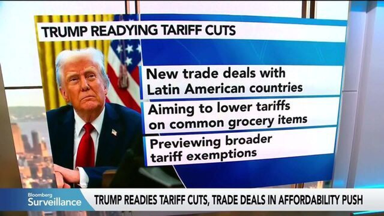 Trump to Cut Tariffs to Lower Food Prices