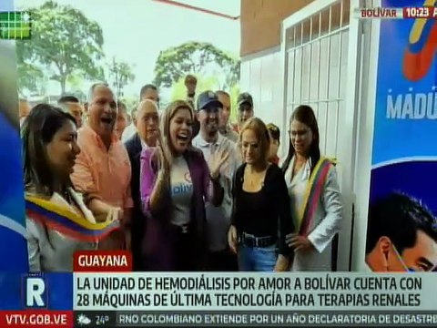 Bolívar | Inauguran la unidad de hemodiálisis con alta tecnología para beneficiar a los pacientes