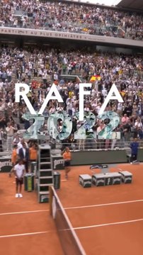 NADAL x14 : LE ROI DE L’OCRE POUR L’ÉTERNITÉ 👑🎾14 Roland-Garros. 22 Grands Chelems.Mais surtout… une histoire d’amour avec Paris, avec la terre, avec le combat.