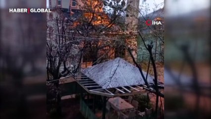 Sivas yine şaşırtmadı, Mayıs ayı ortasında yüksek kesimlere kar yağdı