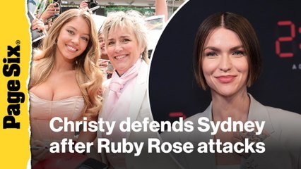 Christy Martin defends Sydney Sweeney after Ruby Rose blames her for the film's box office failure