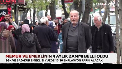 Memur ve emeklinin 4 aylık zammı belli oldu