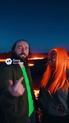 Rapping with lava girl