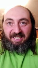 Rapping with blue contacts