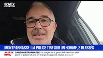 Gare Montparnasse: Yannick Landreau, délégué régional du syndicat Alliance Police nationale, raconte l'intervention des forces de l'ordre