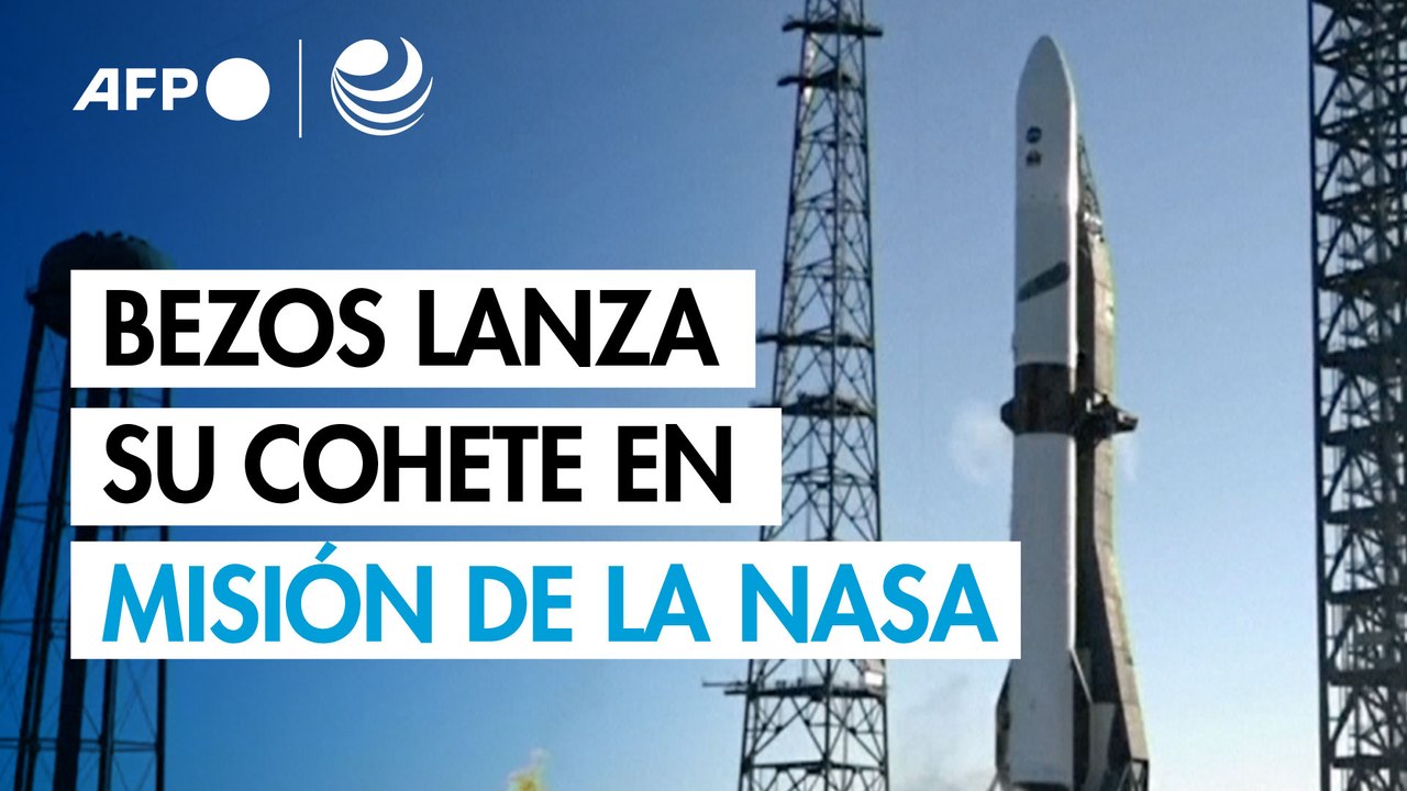 Blue Origin de Jeff Bezos lanza su gran cohete en misión de la NASA a Marte