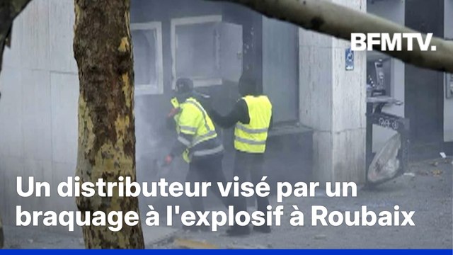 Un distributeur de la banque Postale visé par un braquage à l'explosif à Roubaix