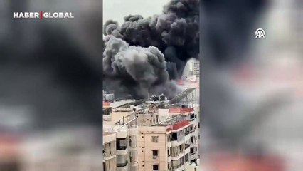 İsrail savaş uçakları, Beyrut'u bombaladı