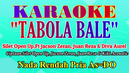 KARAOKE TABOLA BALE NADA RENDAH PRIA AS=DO