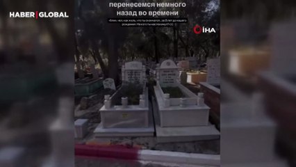 Mezarlıktaki skandal ile tepki çekmişlerdi, yeni görüntüleri de ortaya çıktı!