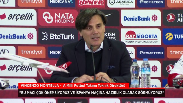 Vincenzo Montella Bulgaristan maçı öncesi açıkladı: Sevinç için özür diledik