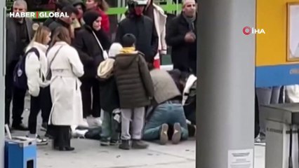 İstanbul'da attığı tokatla ölümüne sebep olduğu adamı kalp masajıyla hayata döndürmeye çalıştı