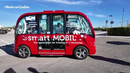 Bus a guida autonoma a Cesena, parte la sperimentazione: il video