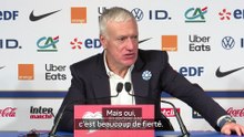 Deschamps : "Il y a beaucoup de fierté"