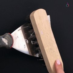 What a genius tool you can make to get rid of dried cement!