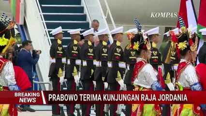 BREAKING NEWS - Iring-iringan Raja Yordania, Ini Tokoh yang akan Ikut Pertemuan Bilateral di Istana