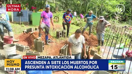 Siete personas mueren por consumo de alcohol adulterado en Atlántida