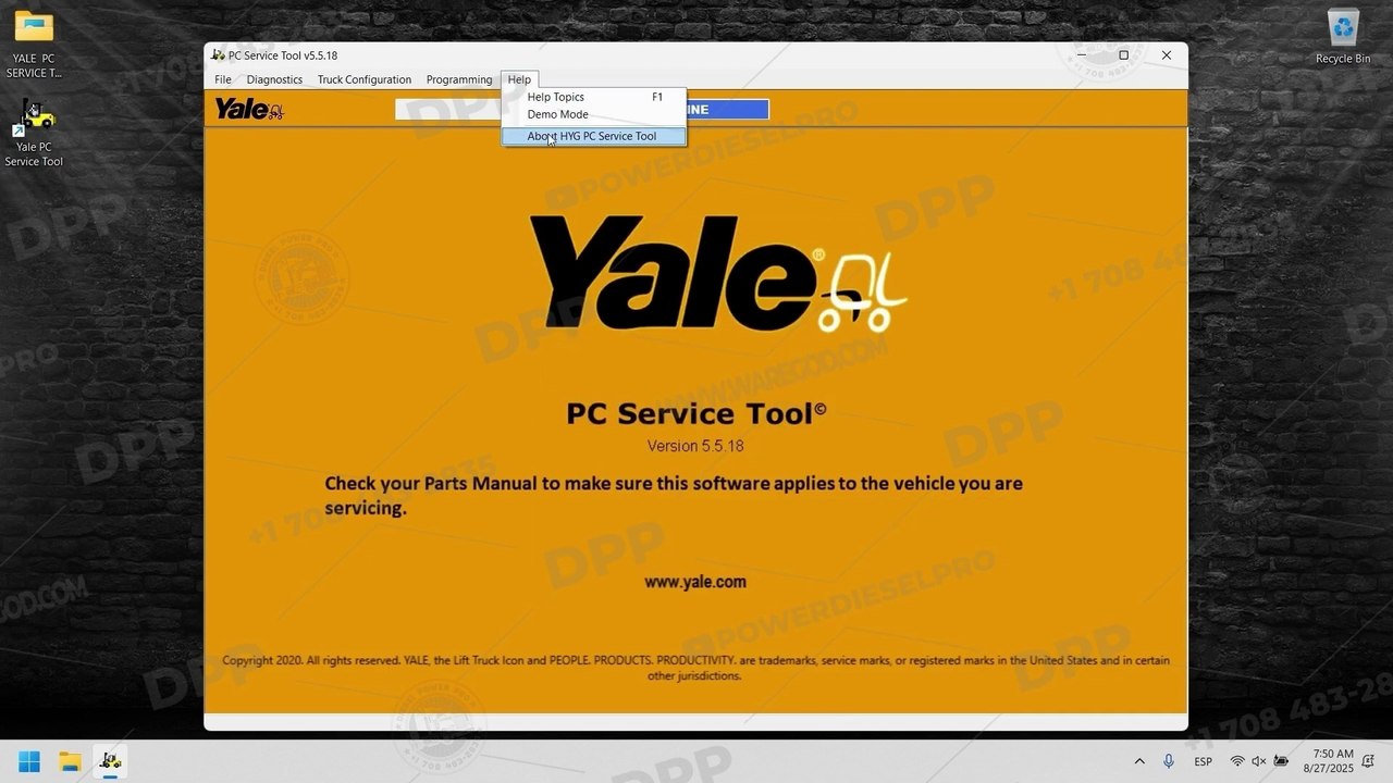 LEARN HOW TO INSTALL YALE PC SERVICE TOOL 5.5.18 ORIGINAL ACTIVATION IN LESS THAN 2 MINUTES