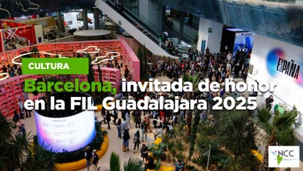 Barcelona, invitada de honor en la FIL Guadalajara 2025