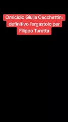 Omicidio Giulia Cecchettin: definitivo l'ergastolo per Filippo Turetta.#ergastolo #ansa #tg #cronaca #giallo #italiatiktok #socialnews #tiktoknews #perteeeee #daytime #news